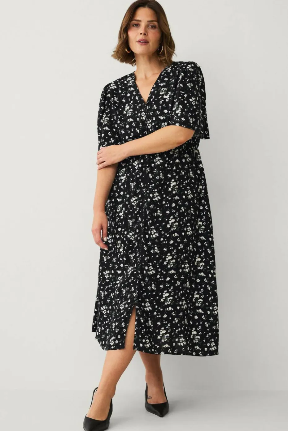 Ellos Plus collection Kjole med knapper