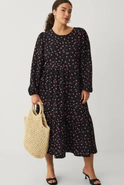 Ellos Plus collection Kjole med volanger