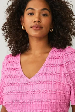 Ellos Plus collection Kjole med blondedetaljer