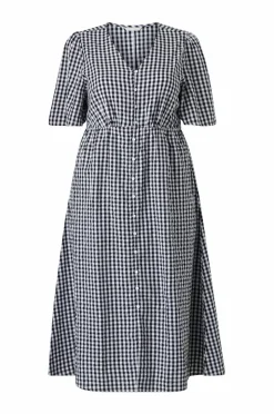 Ellos Plus collection Kjole i seersucker