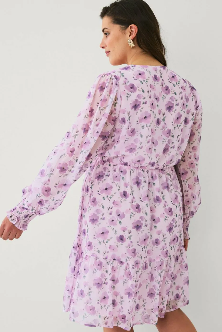 Ellos Plus collection Kjole i chiffon