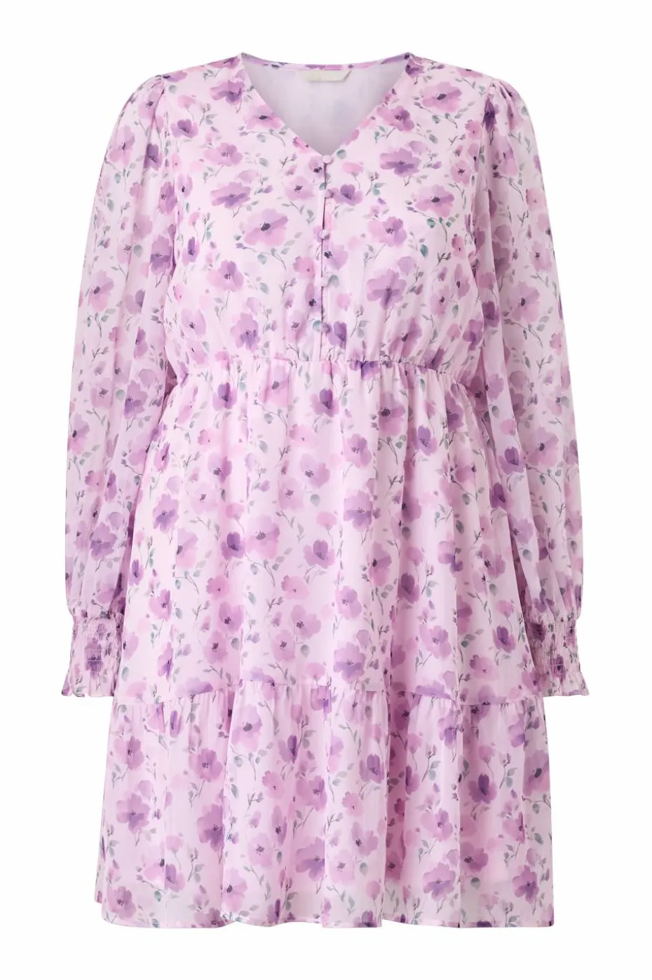 Ellos Plus collection Kjole i chiffon