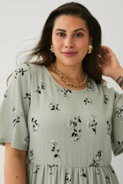 Ellos Plus collection Kjole med volanger
