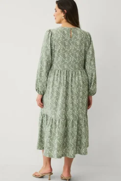 Ellos Plus collection Kjole med volanger