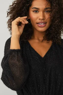 Ellos Plus collection Kjole med en v-hals