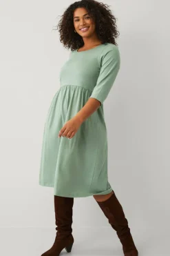 Ellos Plus collection Kjole med ermer 3/4 lang