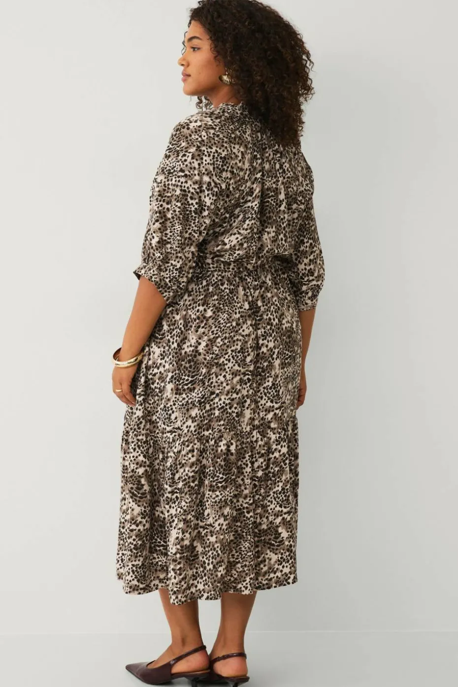 Ellos Plus collection Kjole med volanger