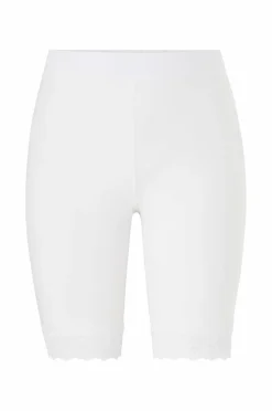 Ellos Plus collection Korte sykkelshortser med blondekant