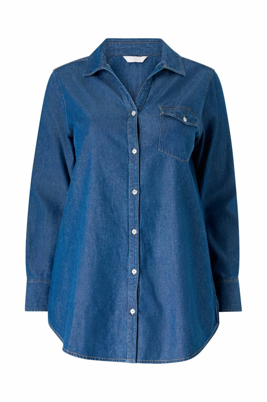 Ellos Plus collection Lang denimskjorte