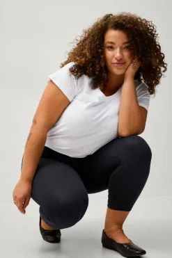 Ellos Plus collection Leggings med høy midje og 3/4 lengde