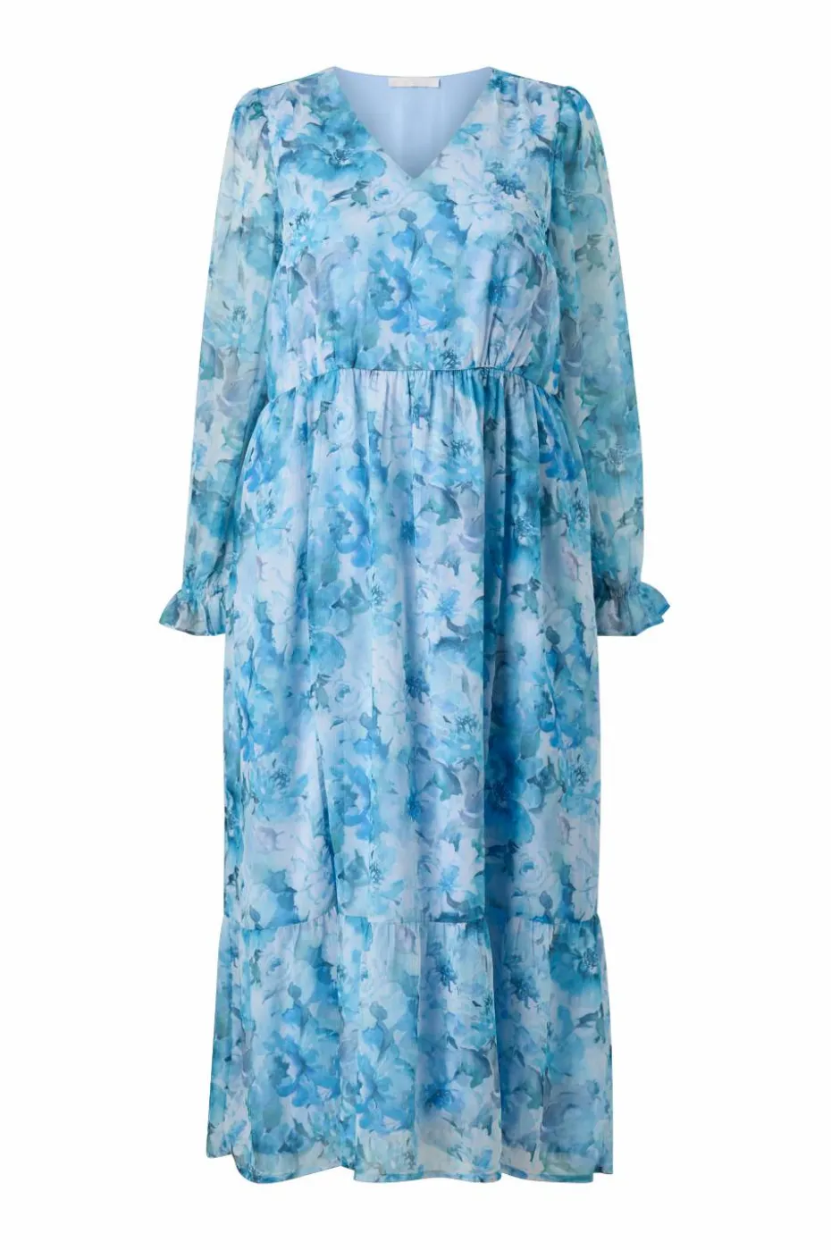 Ellos Plus collection Maxikjole i chiffon
