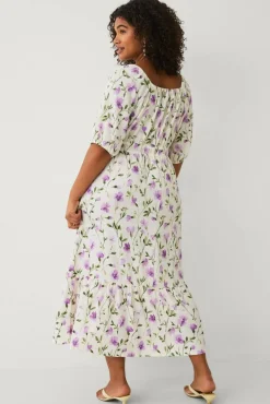 Ellos Plus collection Maxikjole med puffermer