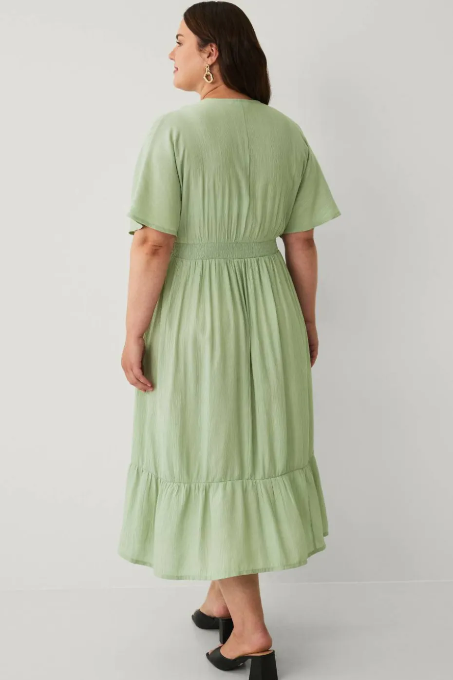 Ellos Plus collection Maxikjole med smock