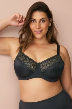 Ellos Plus collection Minimiser bøyle-BH med nettingfôrede skåler