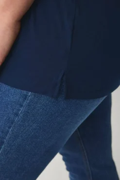 Ellos Plus collection Myk topp med båthals