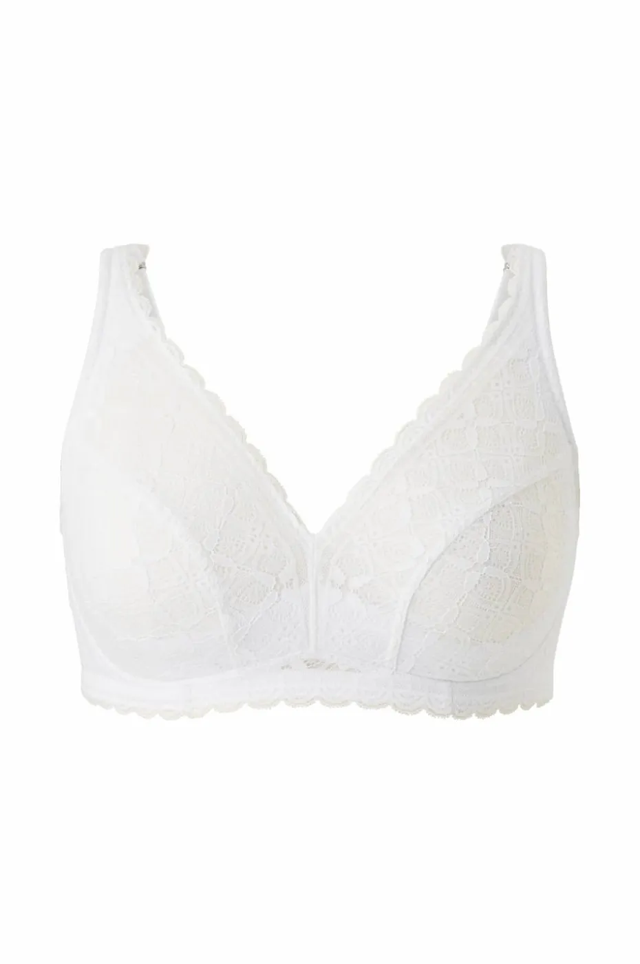 Ellos Plus collection Myk BH med blondedetaljer