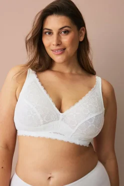 Ellos Plus collection Myk BH med blondedetaljer