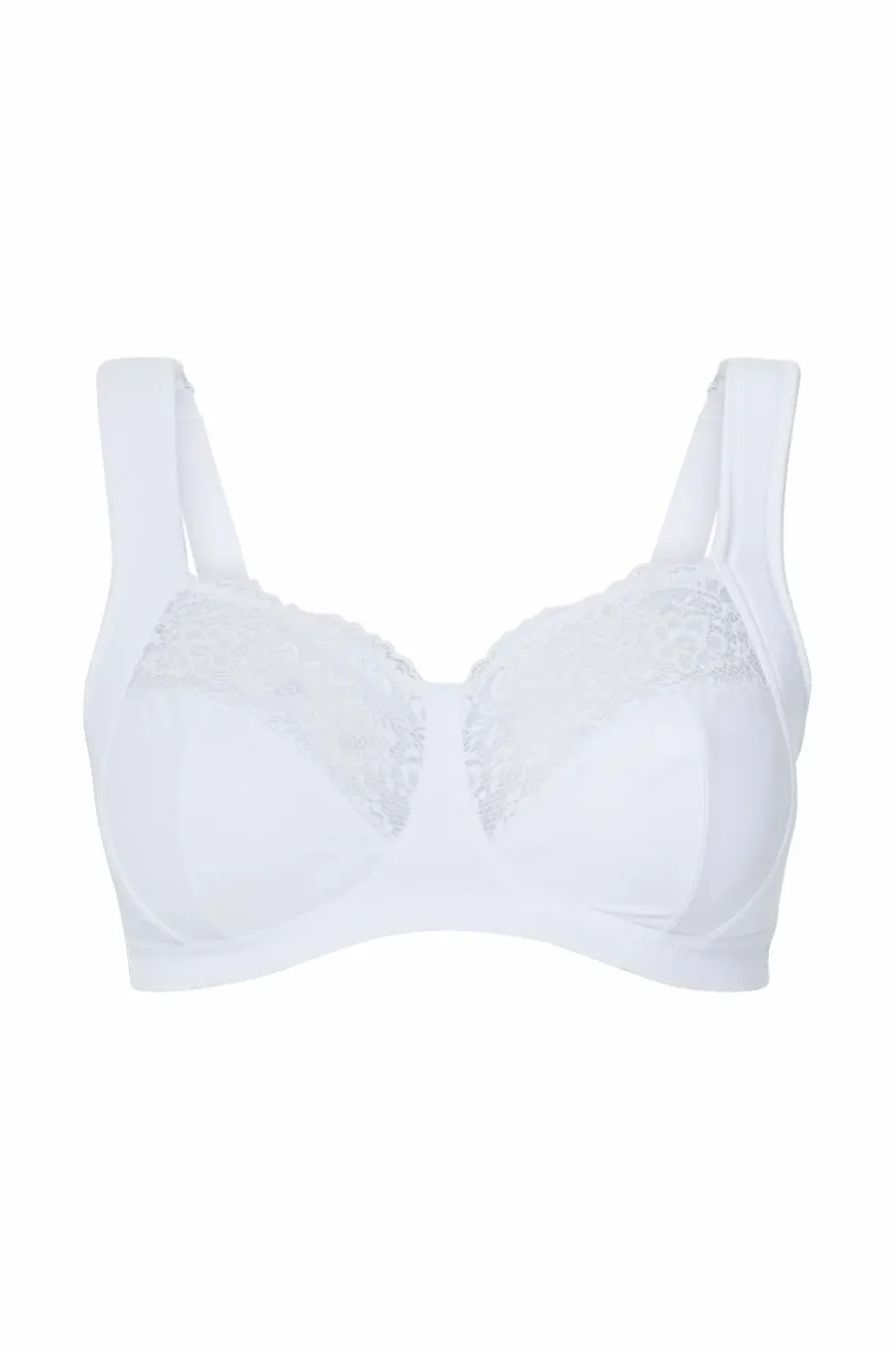 Ellos Plus collection Myk bh med blonder øverst