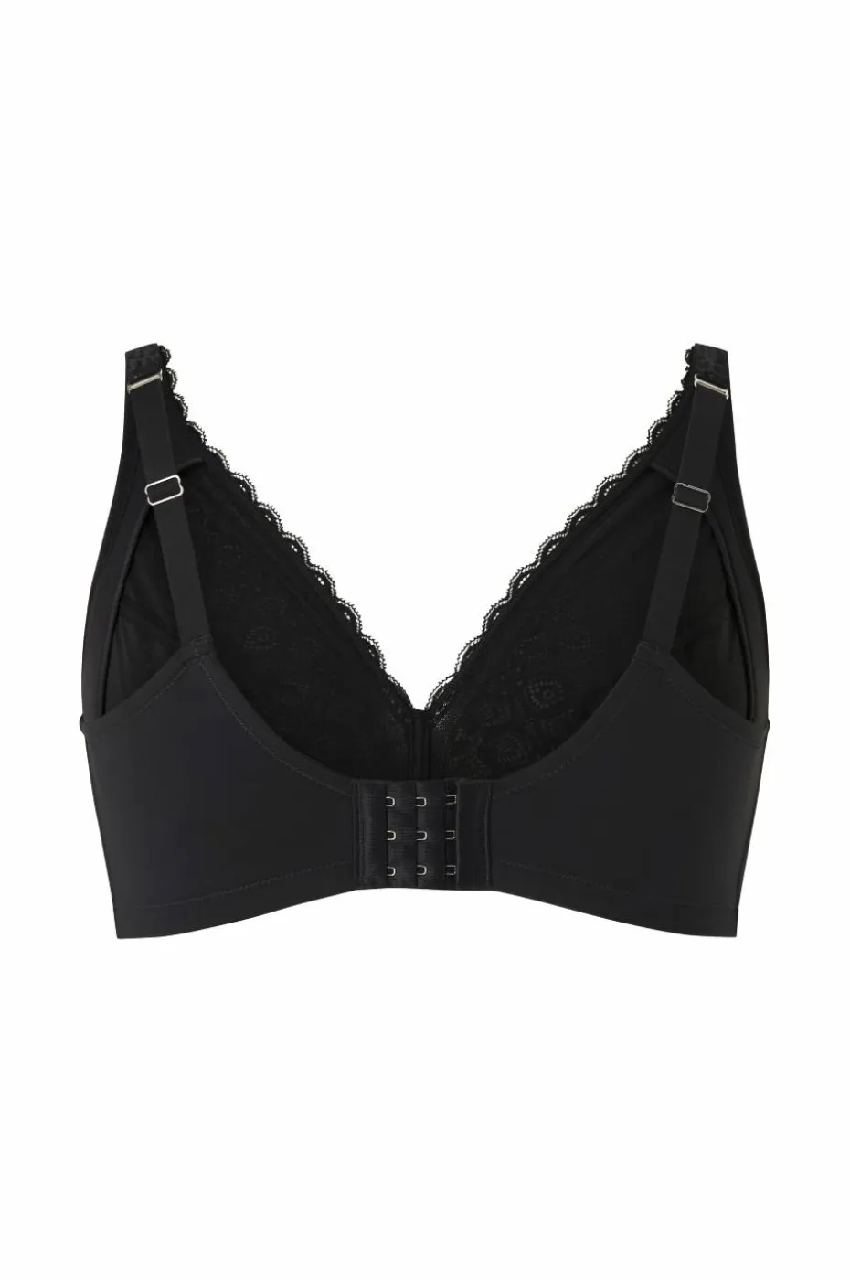 Ellos Plus collection Myk BH med blondedetaljer