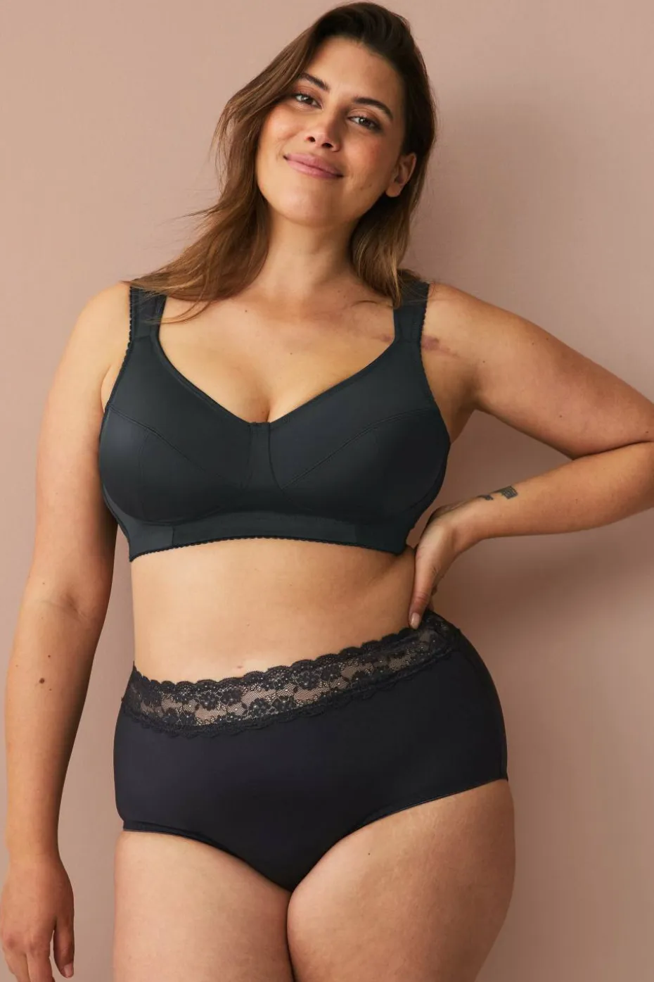 Ellos Plus collection Myk BH med gummistrikk på bunnen