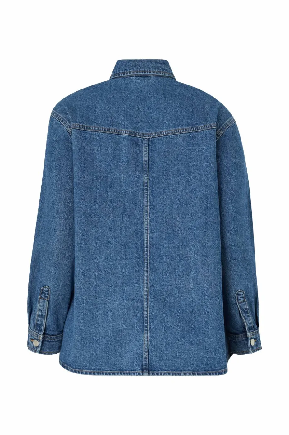 Ellos Plus collection Overdimensjonert denim jakke