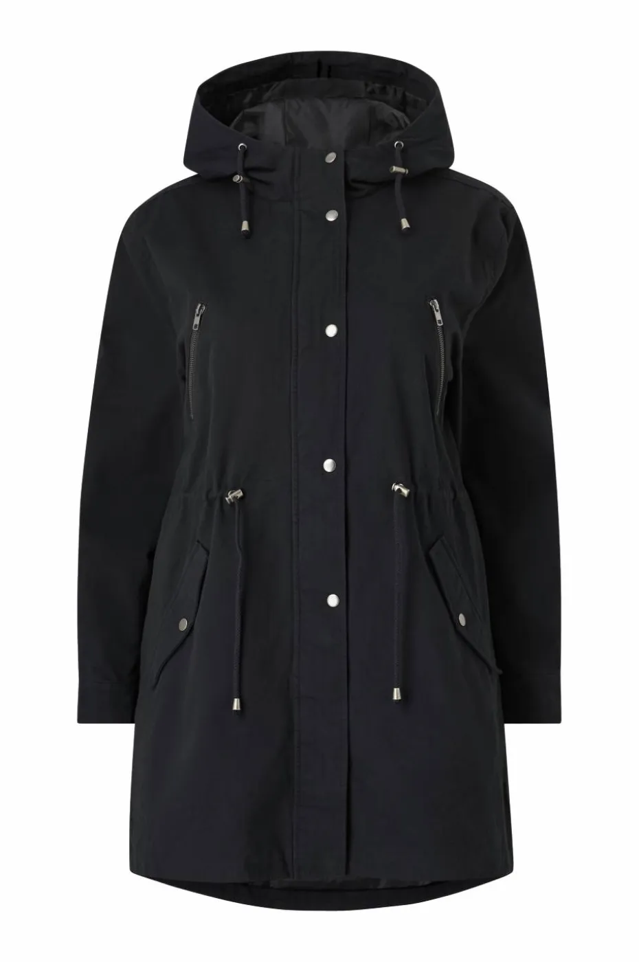Ellos Plus collection Parka i bomullstwill