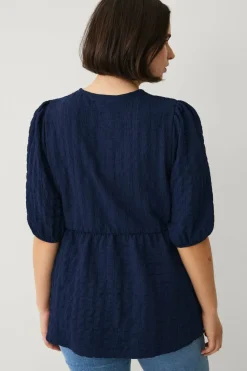 Ellos Plus collection Peplum topp