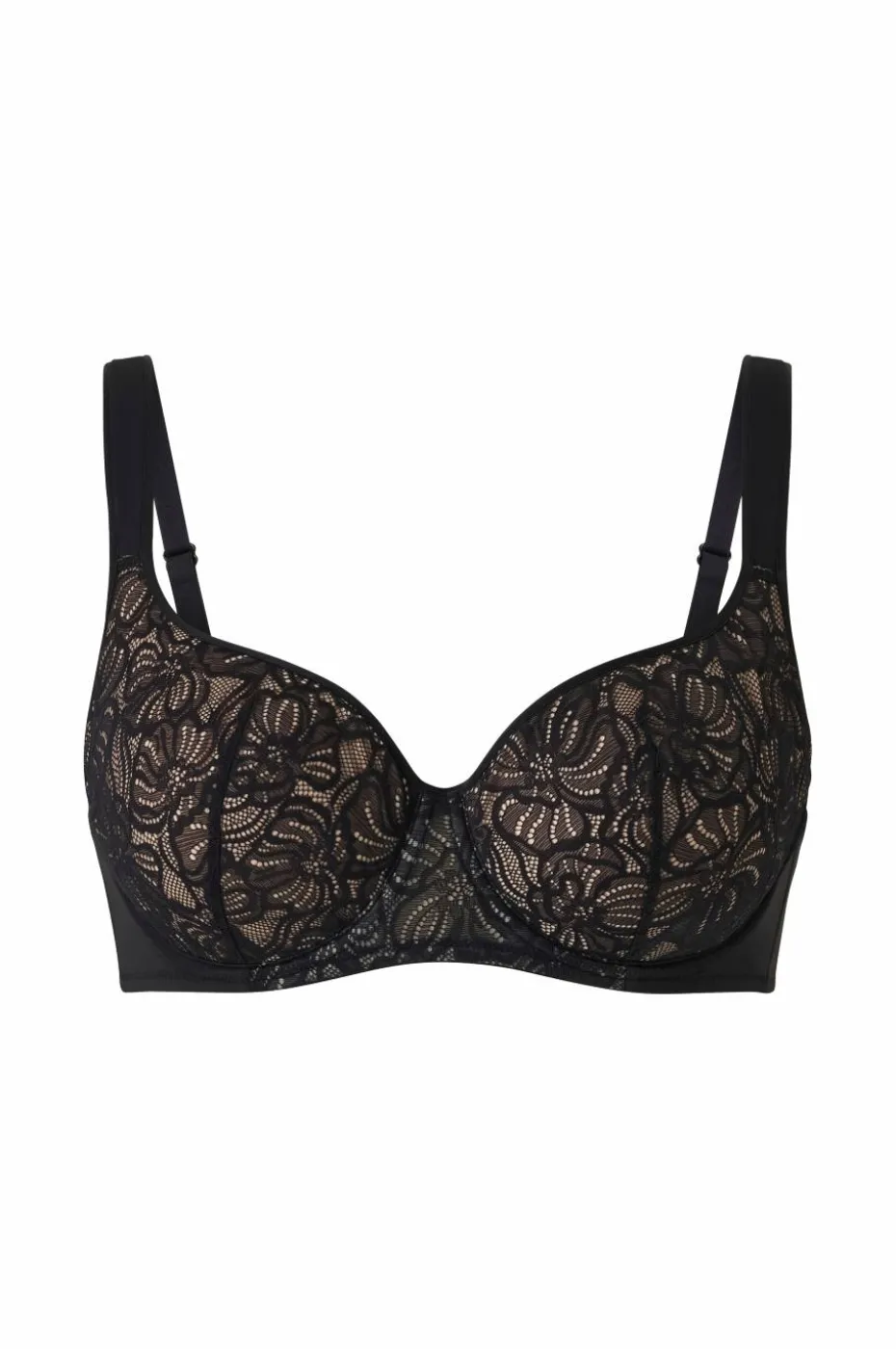 Ellos Plus collection Polstret bøyle-BH med blonder