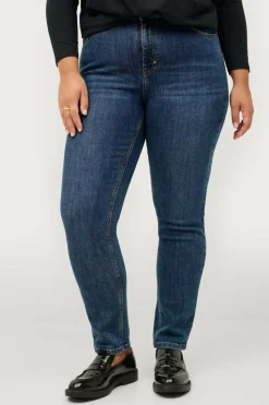 Ellos Plus collection Rette jeans med høy midje