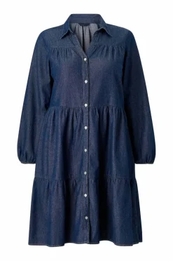 Ellos Plus collection Skjortekjole med volanger