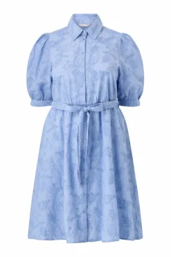 Ellos Plus collection Skjortekjole med broderi