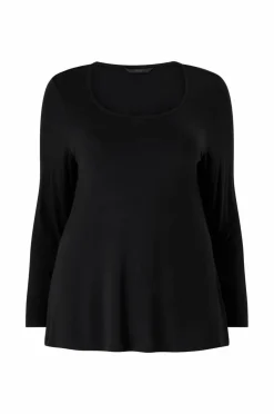 Ellos Plus collection Soft tunika i viskosestrikk