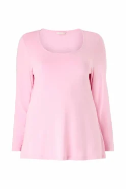 Ellos Plus collection Soft tunika i viskosestrikk