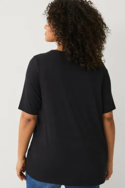 Ellos Plus collection Soft topp med v-hals