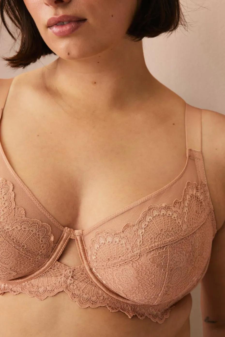 Ellos Plus collection Spile-BH i blonde
