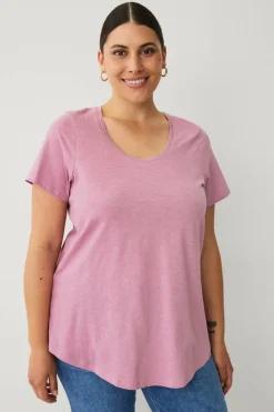 Ellos Plus collection Topp med rund hals