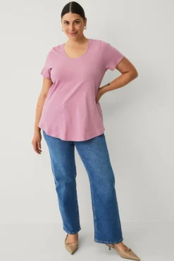 Ellos Plus collection Topp med rund hals