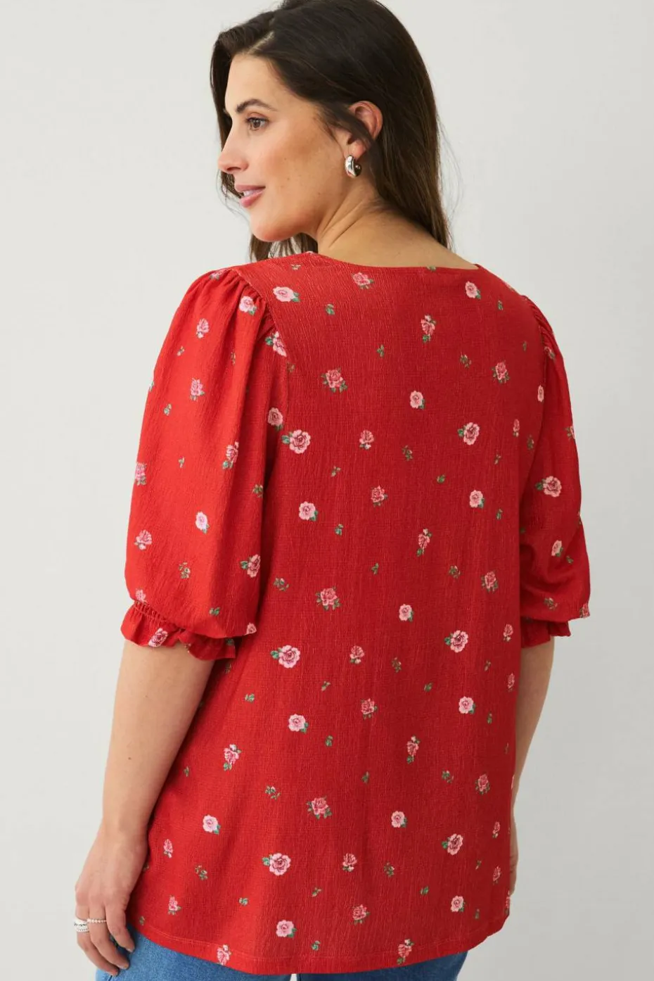 Ellos Plus collection Topp med bobleermer