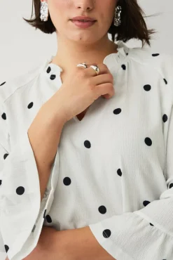 Ellos Plus collection Topp i strukturert jersey