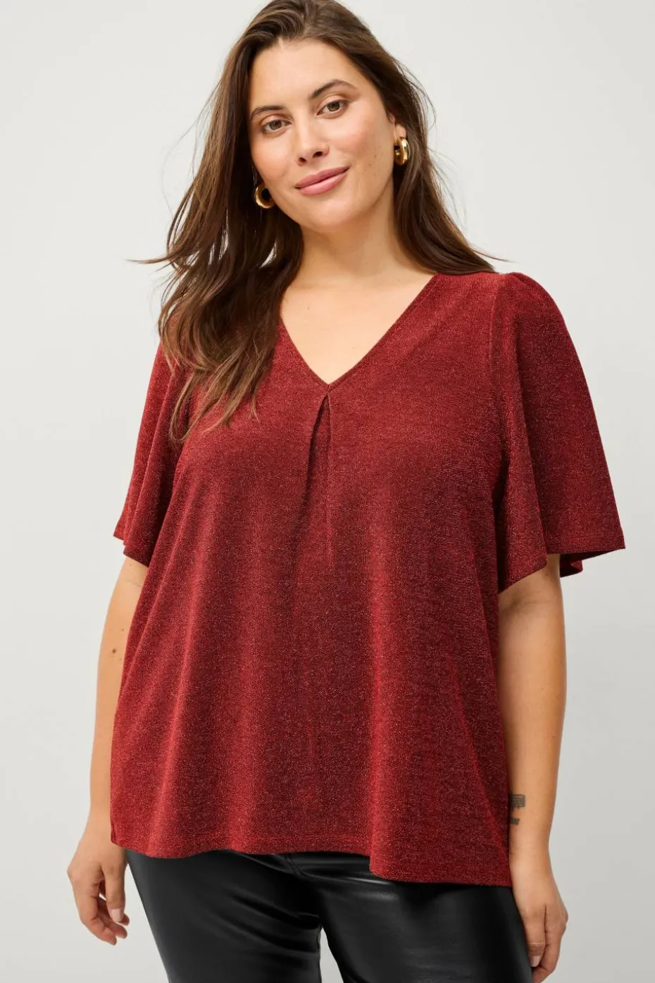 Ellos Plus collection Topp med puffermer