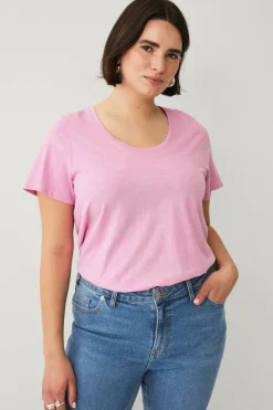 Ellos Plus collection Topp med rund hals