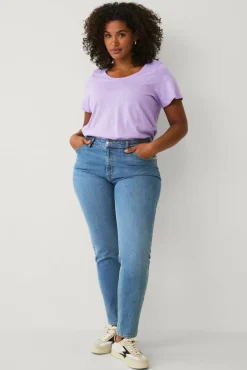 Ellos Plus collection Topp med rund hals