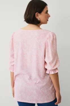 Ellos Plus collection Topp med bobleermer