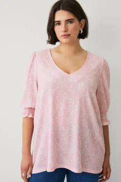 Ellos Plus collection Topp med bobleermer