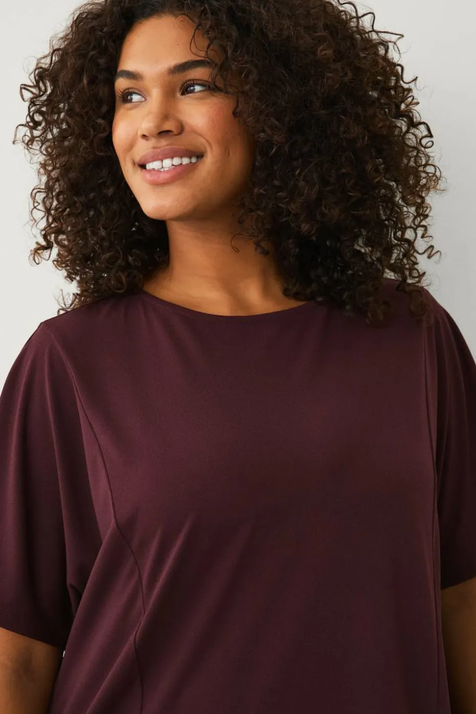 Ellos Plus collection Topp med vide ermer