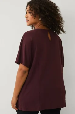Ellos Plus collection Topp med vide ermer