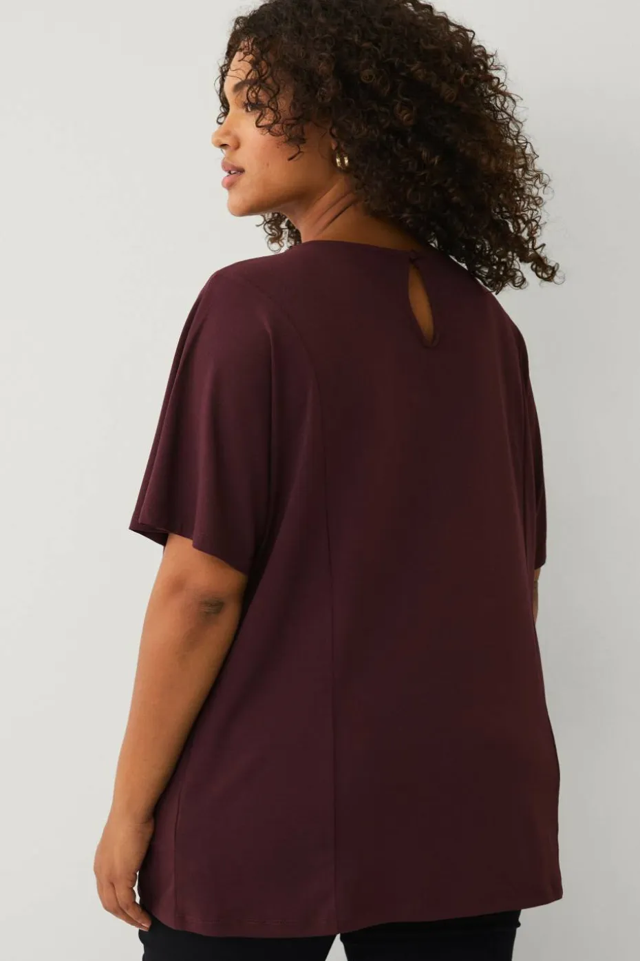 Ellos Plus collection Topp med vide ermer