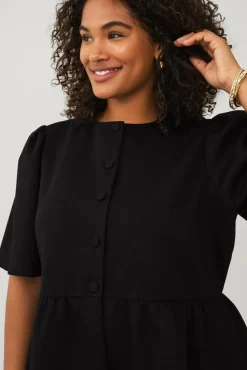 Ellos Plus collection Topp med peplum