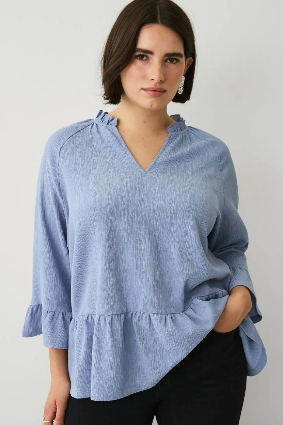 Ellos Plus collection Topp i strukturert jersey