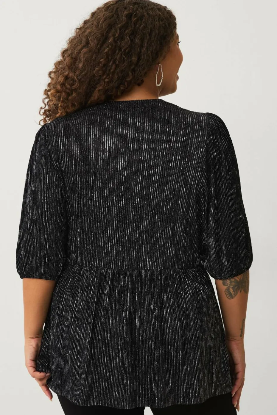 Ellos Plus collection Topp med puffermer